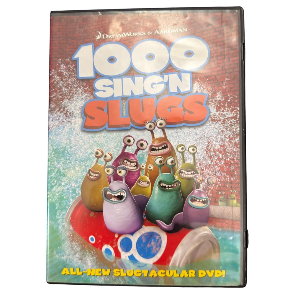 DreamWorks 1000 Sing'n Slugs Flushed Away DVD 2007 Music Games Activities